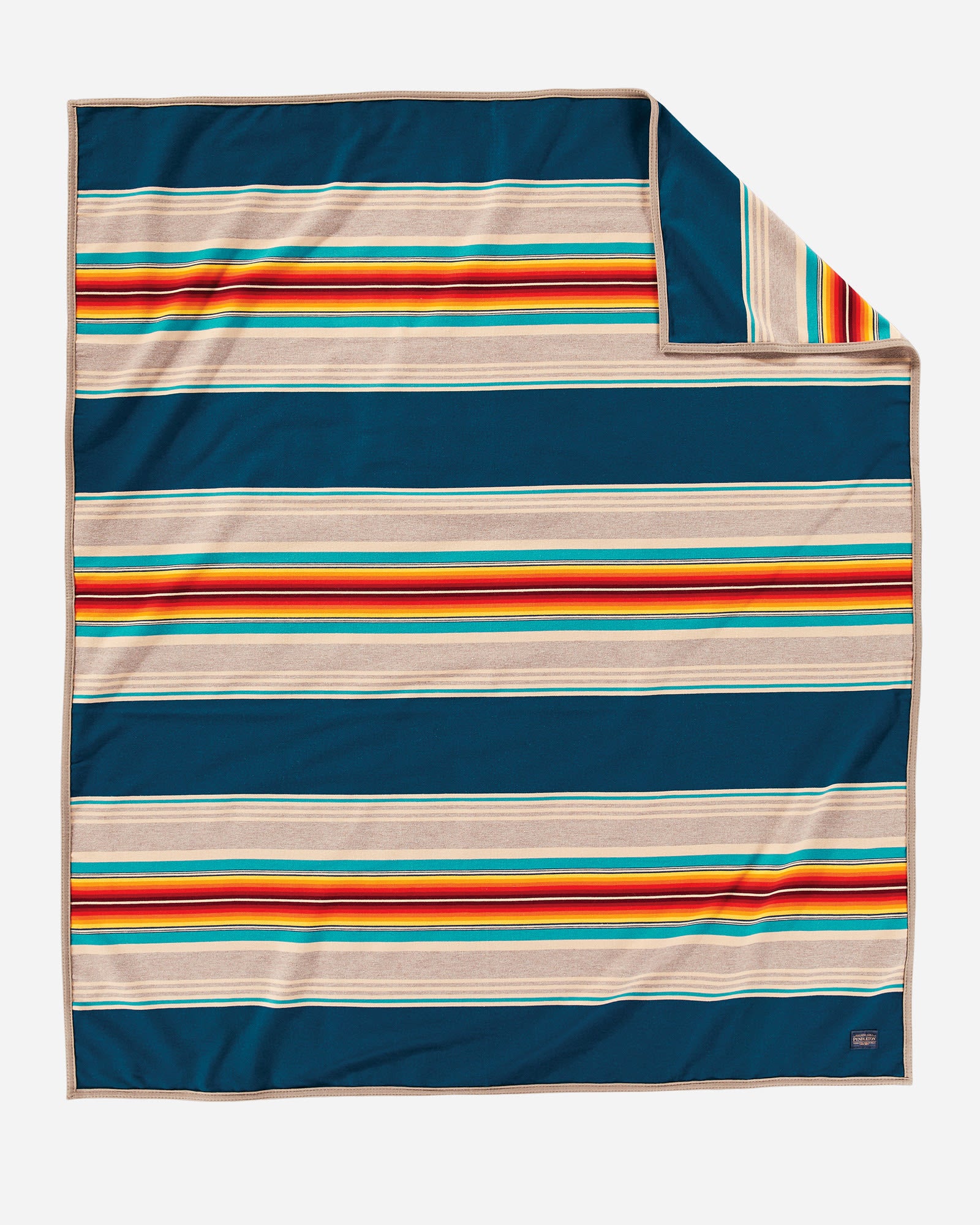 Serape Robe Blanket- Aegean